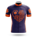 Clemson Heart - Men's Cycling Kit - Global Cycling Gear