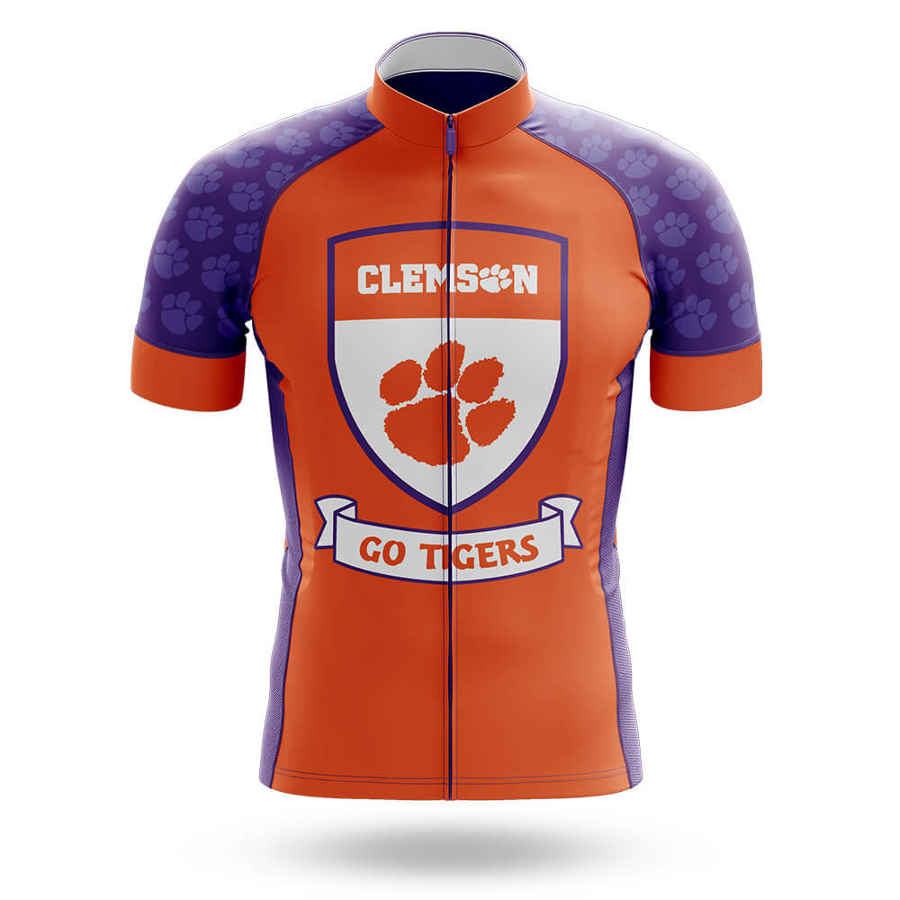 Clemson Tigers Shield - Men's Cycling Kit - Global Cycling Gear