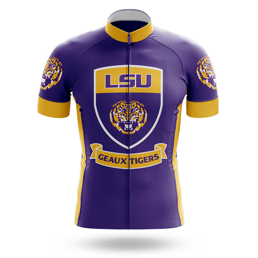 LSU Tigers Shield - Men's Cycling Kit - Global Cycling Gear