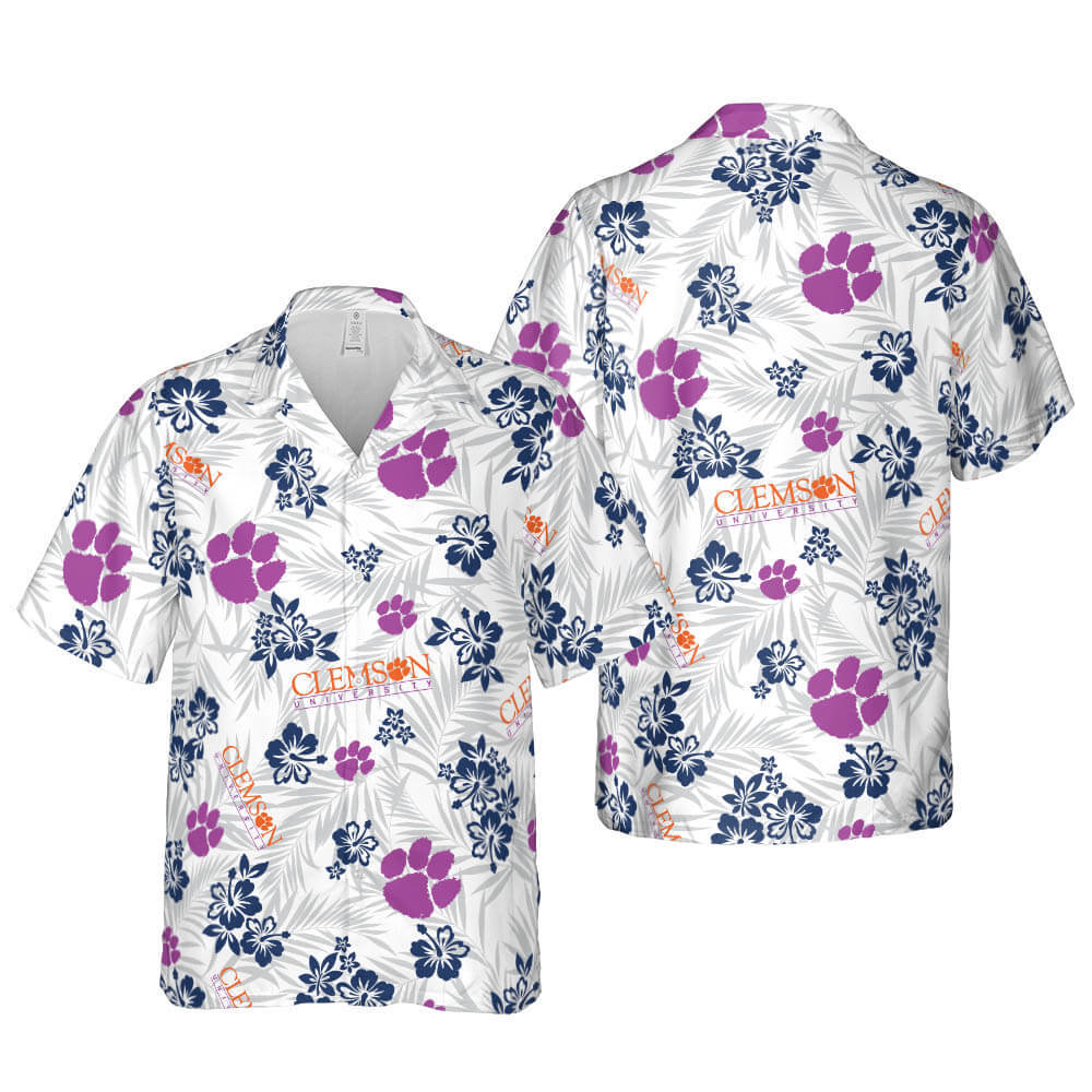 Clemson University - Hawaiian Shirt - Global Cycling Gear