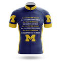 Wolverines Fight Song - Men's Cycling Kit - Global Cycling Gear