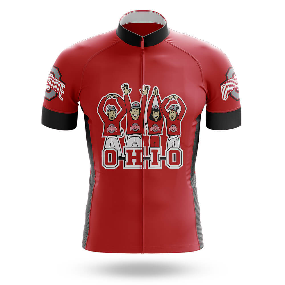 OSU Buckeyes Cheer - Men's Cycling Kit - Global Cycling Gear