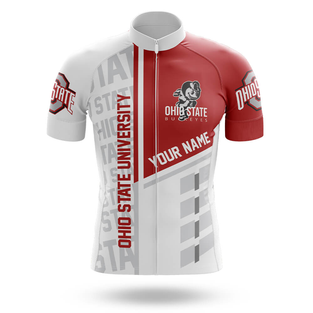 Ohio State University Custom Name - Men's Cycling Kit - Global Cycling Gear