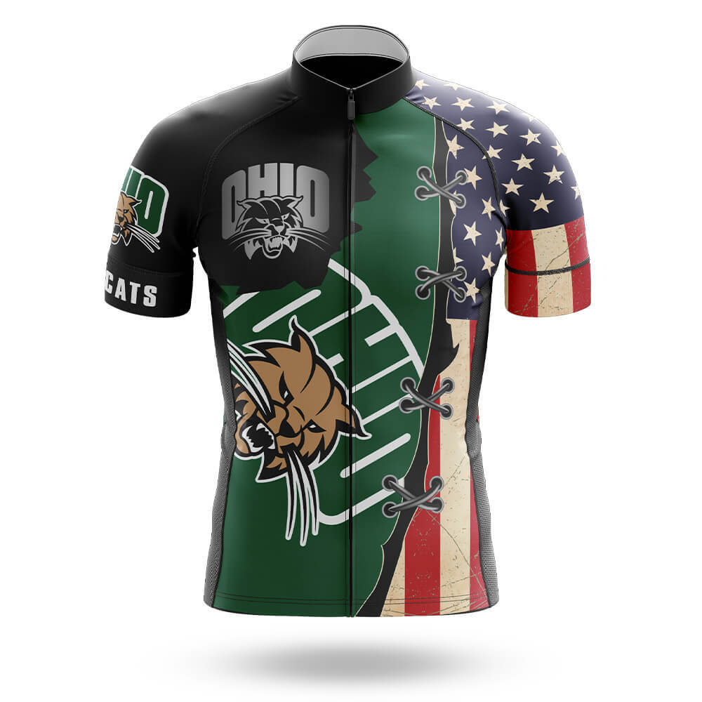 American Flag Ohio University - Men's Cycling Kit - Global Cycling Gear