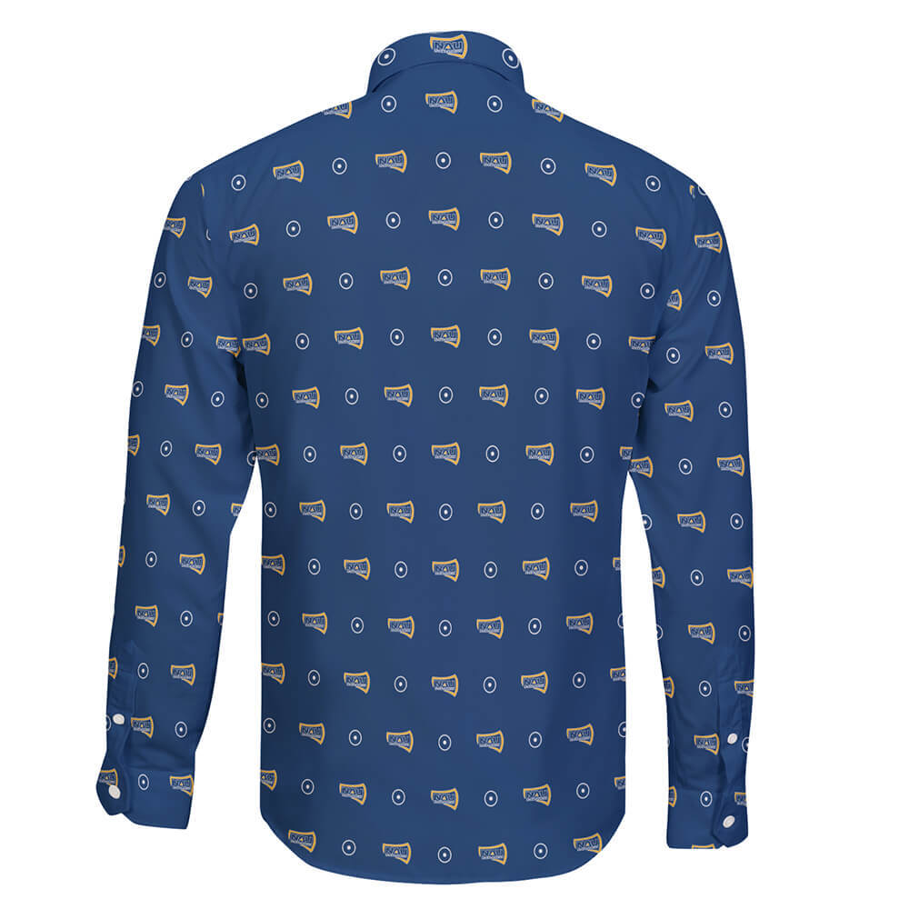 Northern Arizona University Long Sleeve Button ShirtÂ Global Cycling Gear