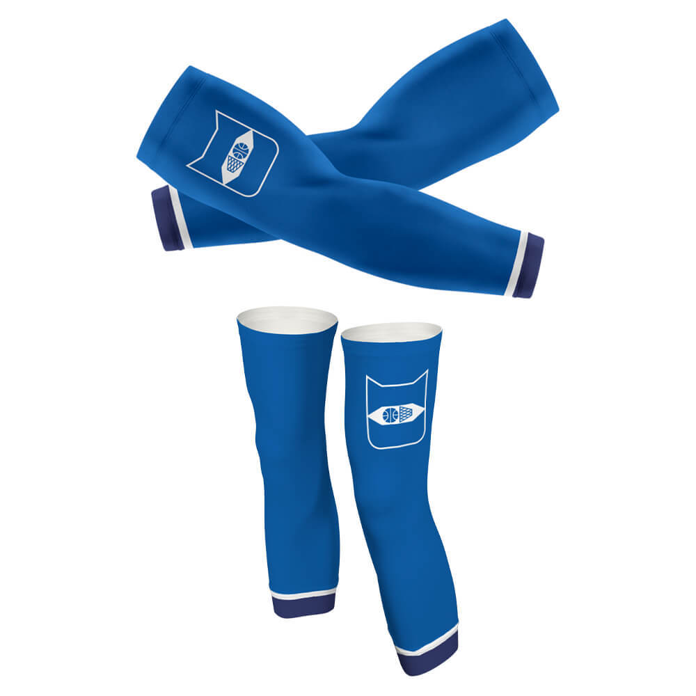 Duke University - Arm And Leg Sleeves - Global Cycling Gear