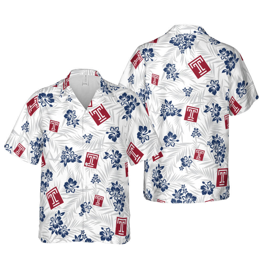 Temple University - Hawaiian Shirt - Global Cycling Gear
