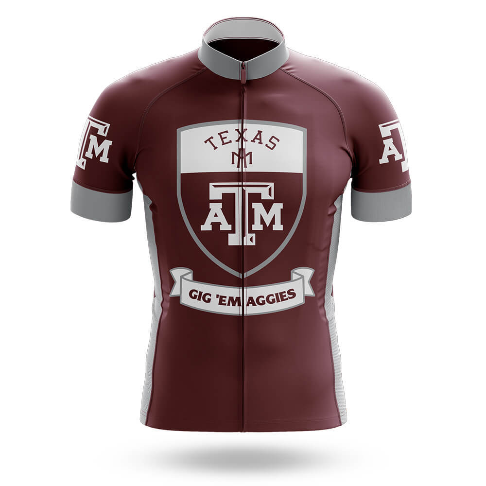 Texas A&M Shield - Men's Cycling Kit - Global Cycling Gear