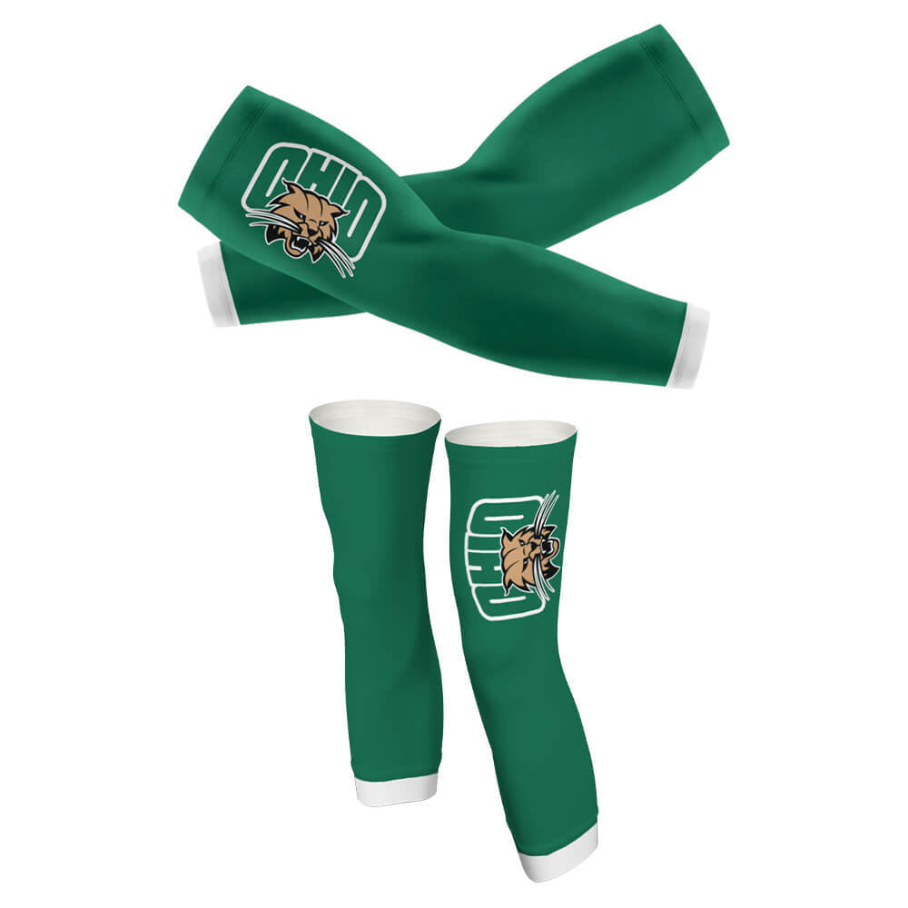 Ohio University - Arm And Leg Sleeves - Global Cycling Gear