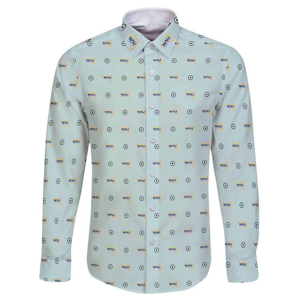 Northern Arizona University Long Sleeve Button ShirtÂ Global Cycling Gear