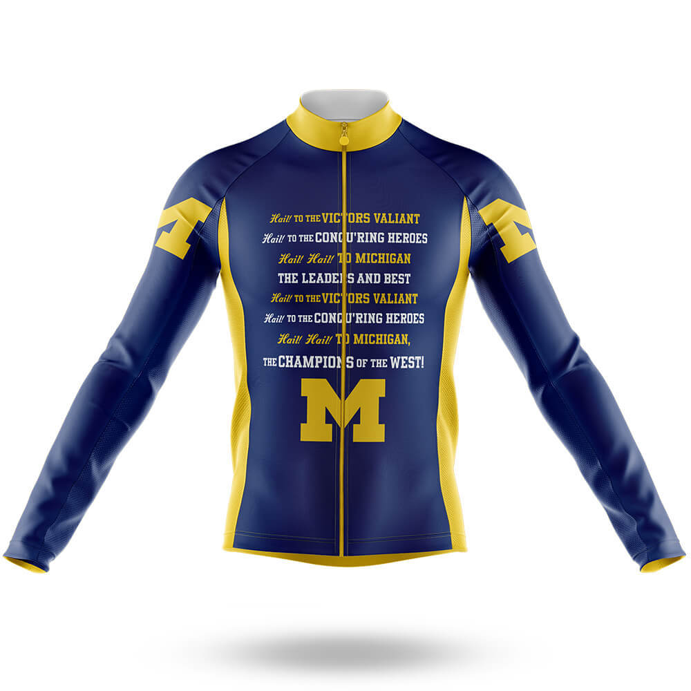 Wolverines Fight Song - Men's Cycling Kit - Global Cycling Gear