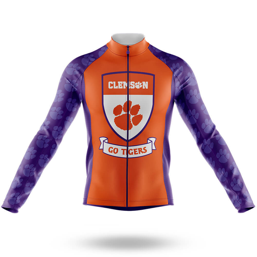 Clemson Tigers Shield - Men's Cycling Kit - Global Cycling Gear