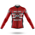 Ohio State Buckeyes Leaf - Men's Cycling Kit - Global Cycling Gear