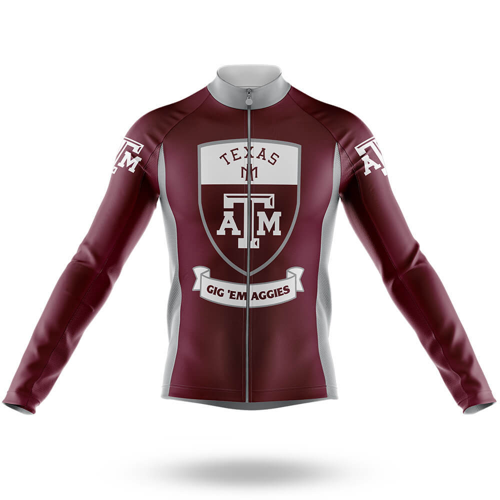 Texas A&M Shield - Men's Cycling Kit - Global Cycling Gear