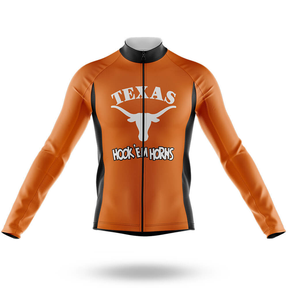 Texas Hook'em Horns - Men's Cycling KitÂ Global Cycling Gear