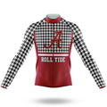 Crimson Tide Houndstooth Pattern - Men's Cycling Kit - Global Cycling Gear