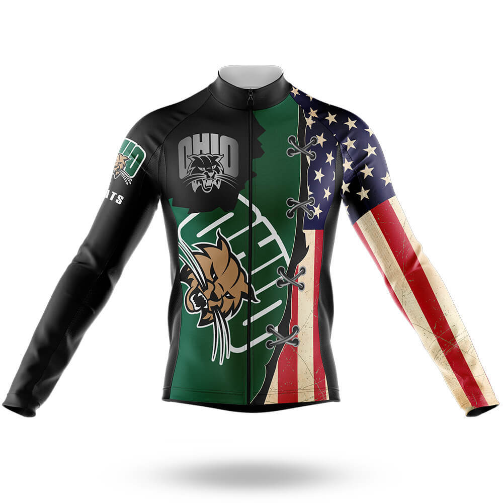 American Flag Ohio University - Men's Cycling Kit - Global Cycling Gear