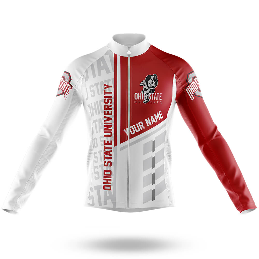 Ohio State University Custom Name - Men's Cycling Kit - Global Cycling Gear