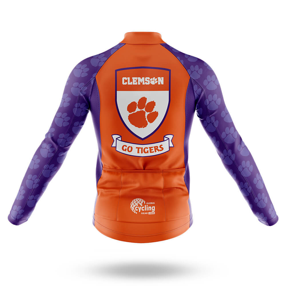 Clemson Tigers Shield - Men's Cycling Kit - Global Cycling Gear