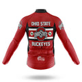 Ohio State Buckeyes Leaf - Men's Cycling Kit - Global Cycling Gear