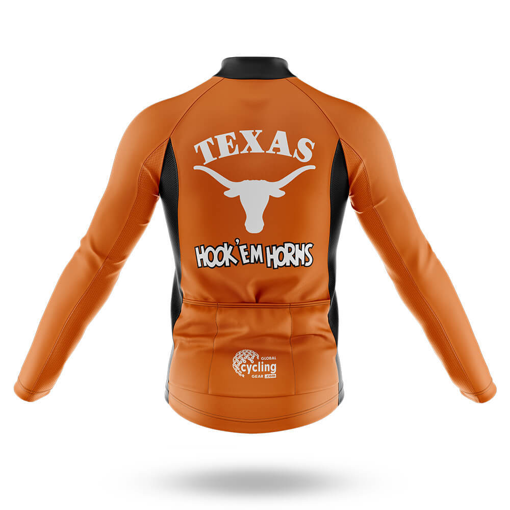 Texas Hook'em Horns - Men's Cycling KitÂ Global Cycling Gear