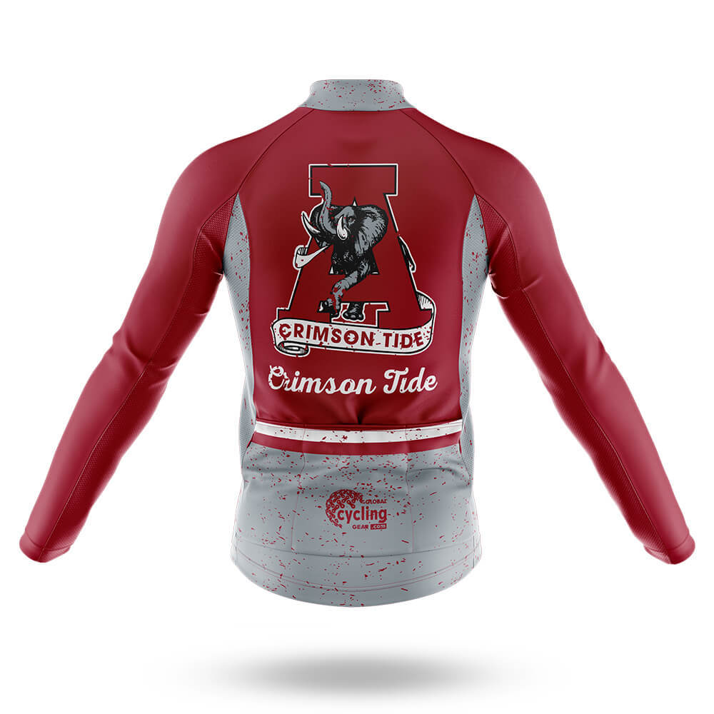 Alabama Crimson Retro - Men's Cycling Kit - Global Cycling Gear