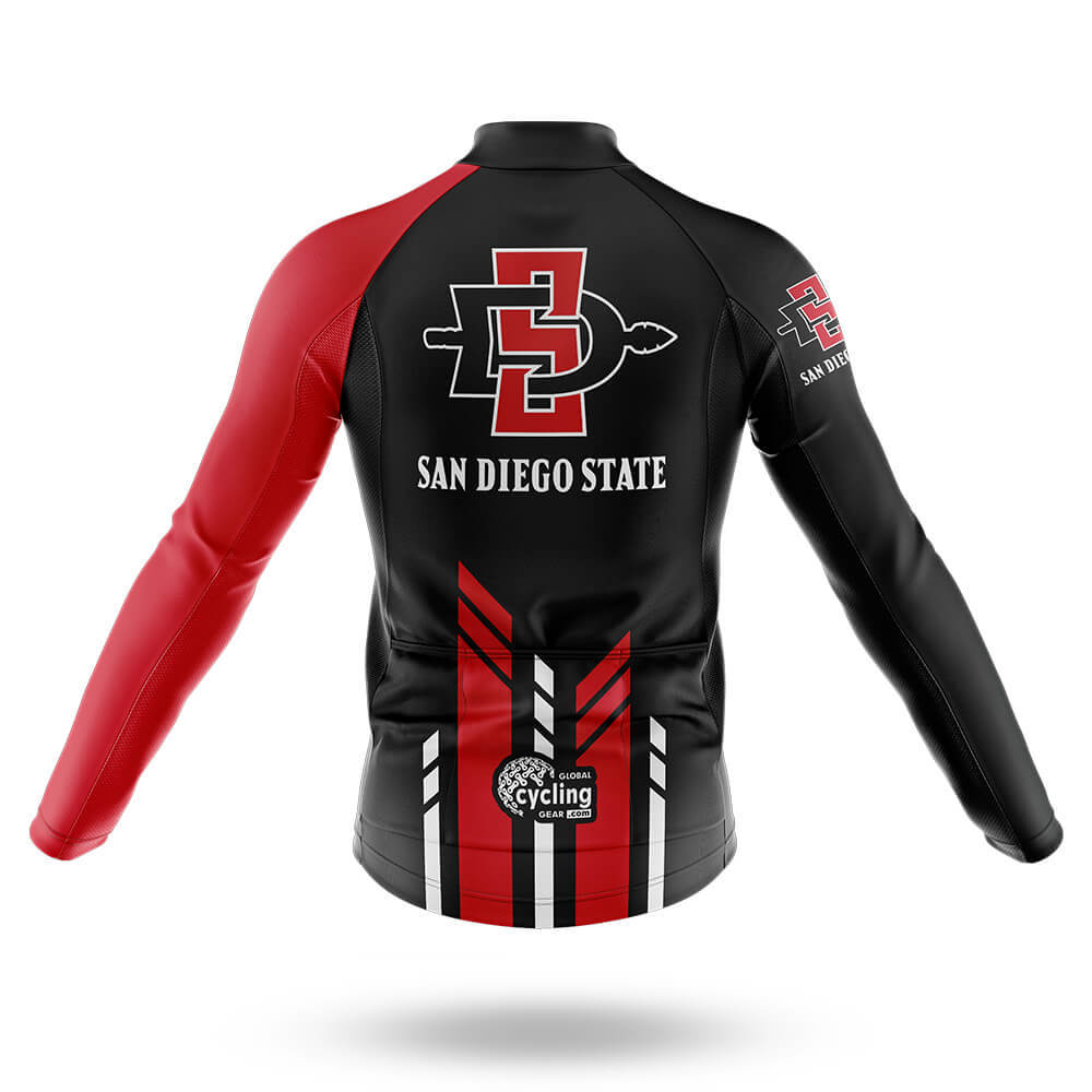 San Diego State University Colors - Men's Cycling Kit - Global Cycling Gear