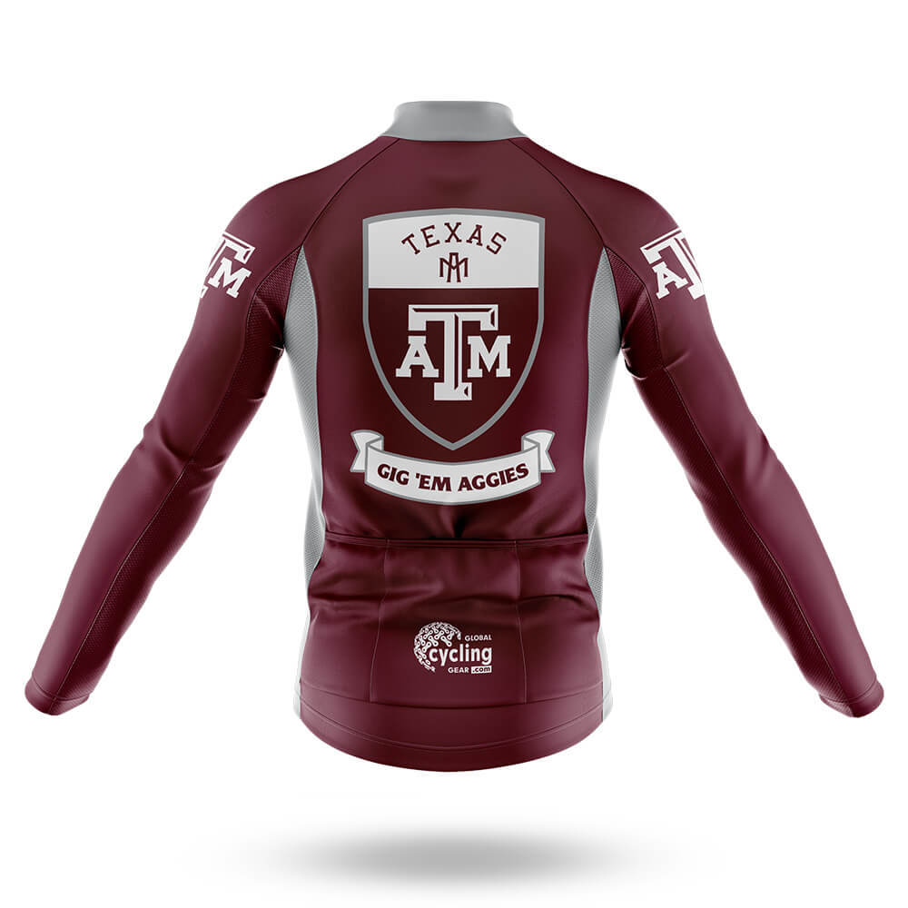Texas A&M Shield - Men's Cycling Kit - Global Cycling Gear
