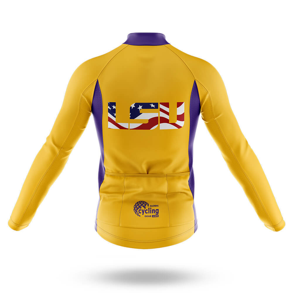 Patriotic LSU Tigers - Men's Cycling Kit - Global Cycling Gear