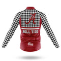 Crimson Tide Houndstooth Pattern - Men's Cycling Kit - Global Cycling Gear