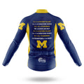 Wolverines Fight Song - Men's Cycling Kit - Global Cycling Gear