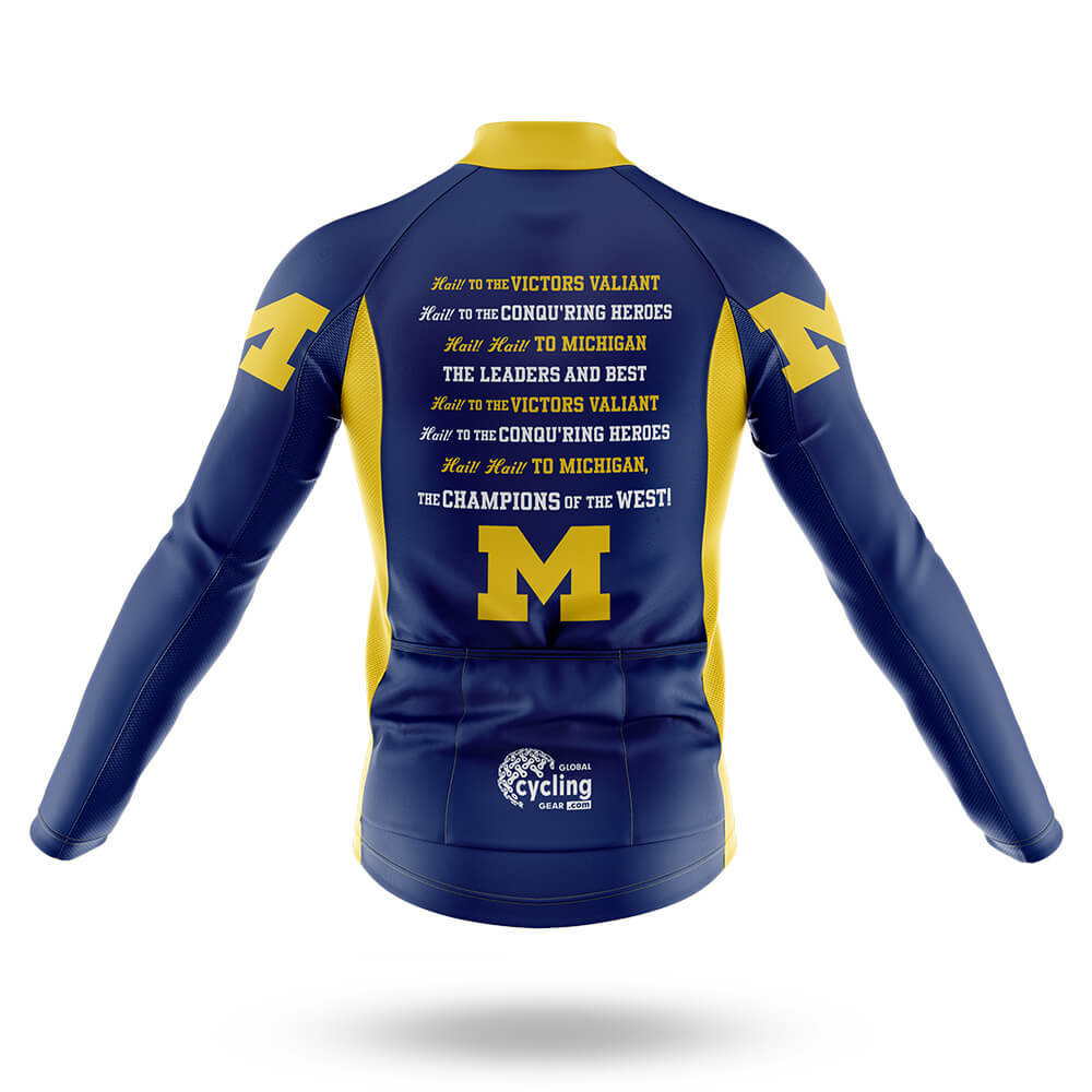 Wolverines Fight Song - Men's Cycling Kit - Global Cycling Gear