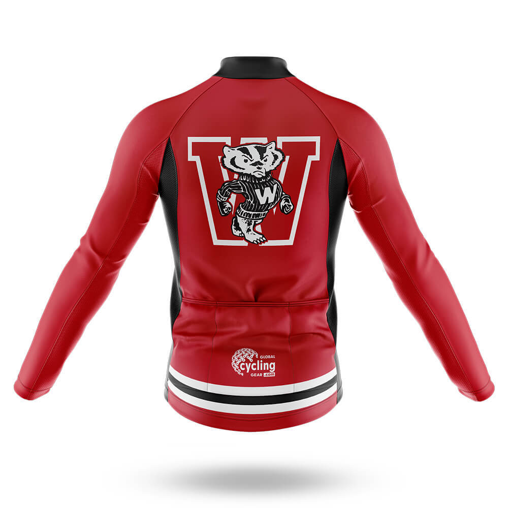 Retro Wisconsin Badgers - Men's Cycling Kit - Global Cycling Gear