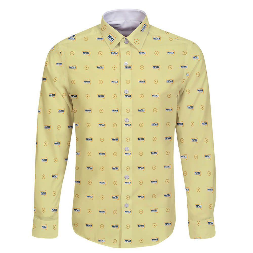 Northern Arizona University Long Sleeve Button ShirtÂ Global Cycling Gear
