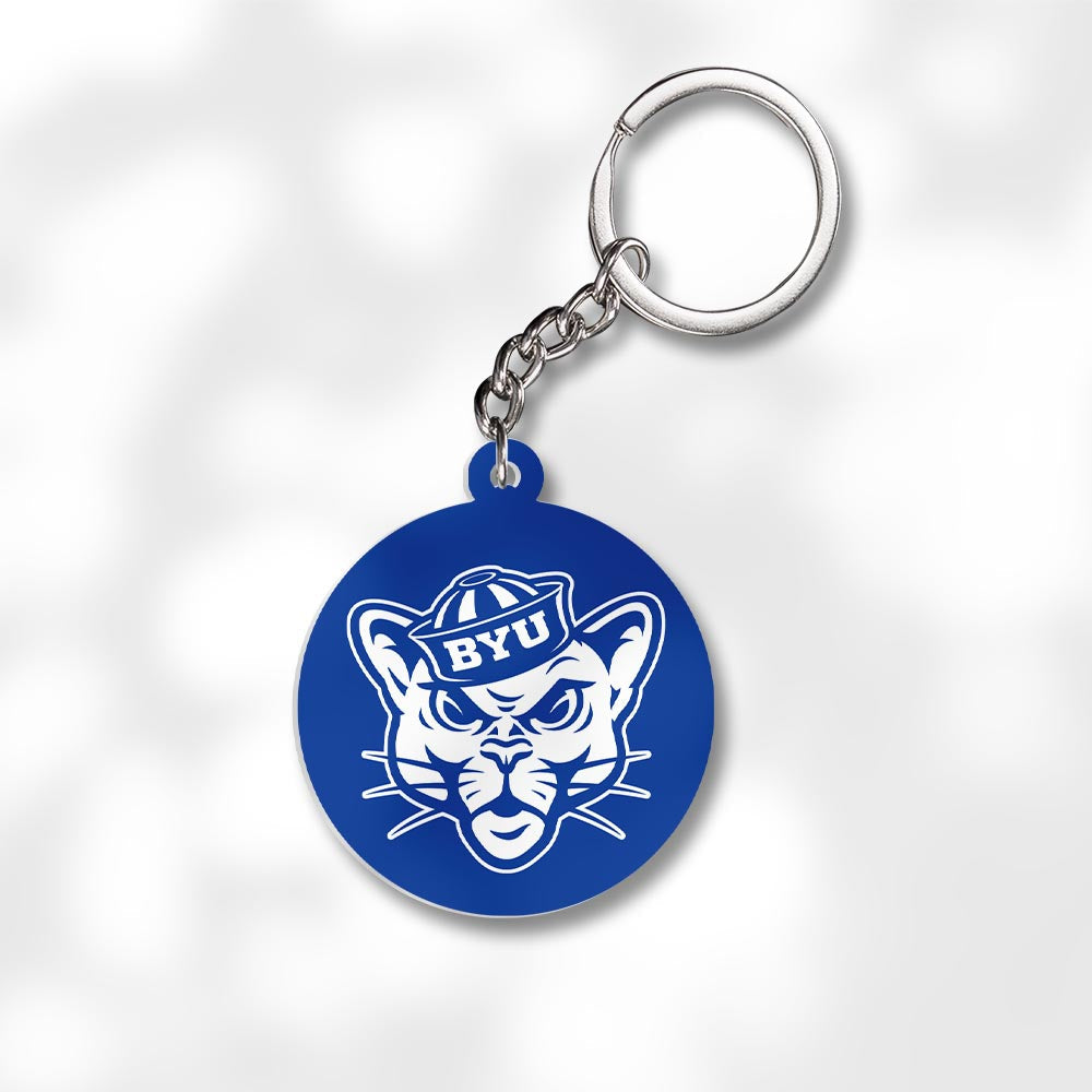 Pack 3 Brigham Young University Keychains - Global Cycling Gear