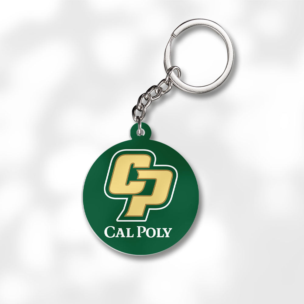 Pack 3 California Polytechnic State University Keychains - Global Cycling Gear