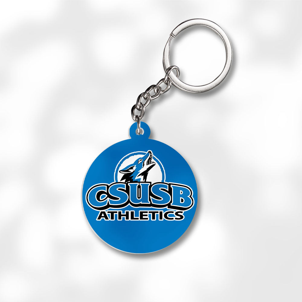 Pack 3 California State University San Bernardino Keychains - Global Cycling Gear