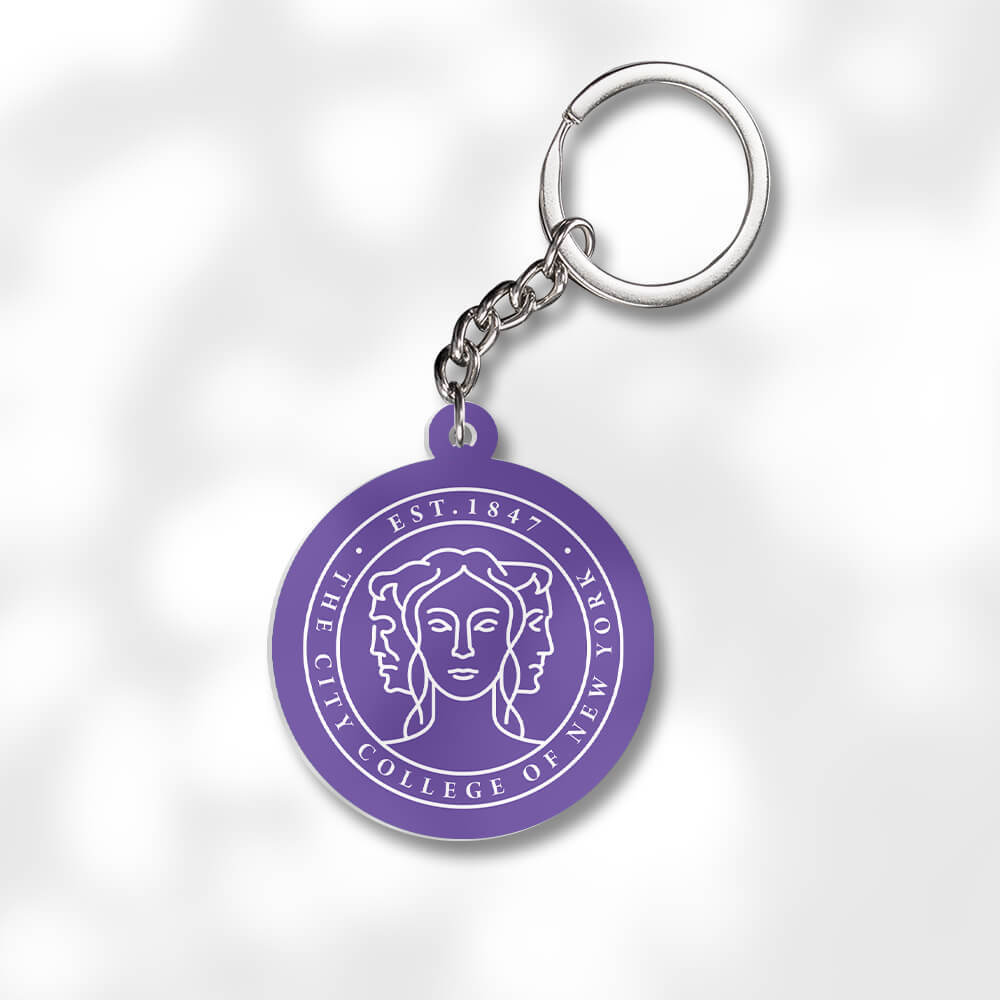 Pack 3 City College of New York KeychainsÂ Global Cycling Gear