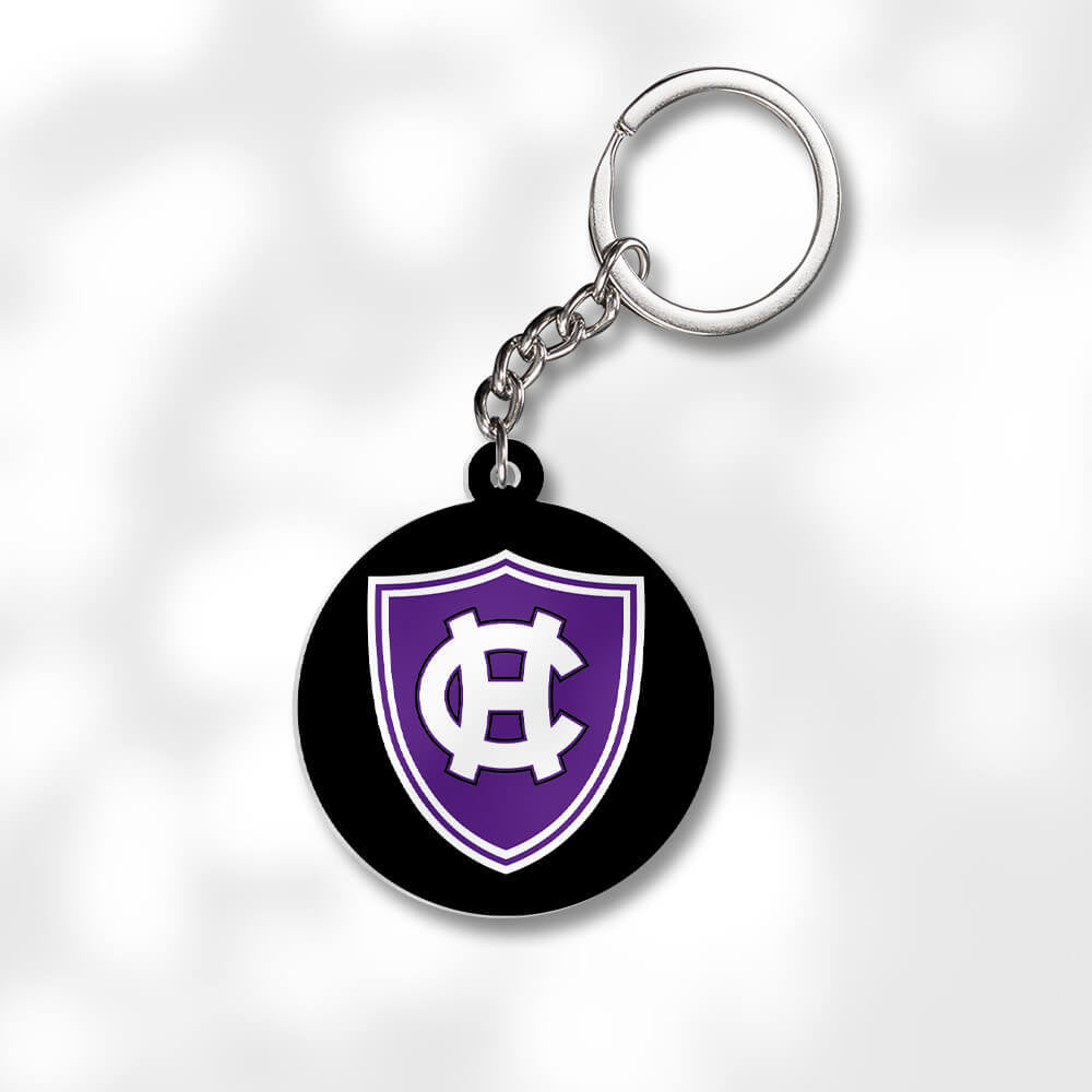 Pack 3 College of the Holy Cross KeychainsÂ Global Cycling Gear