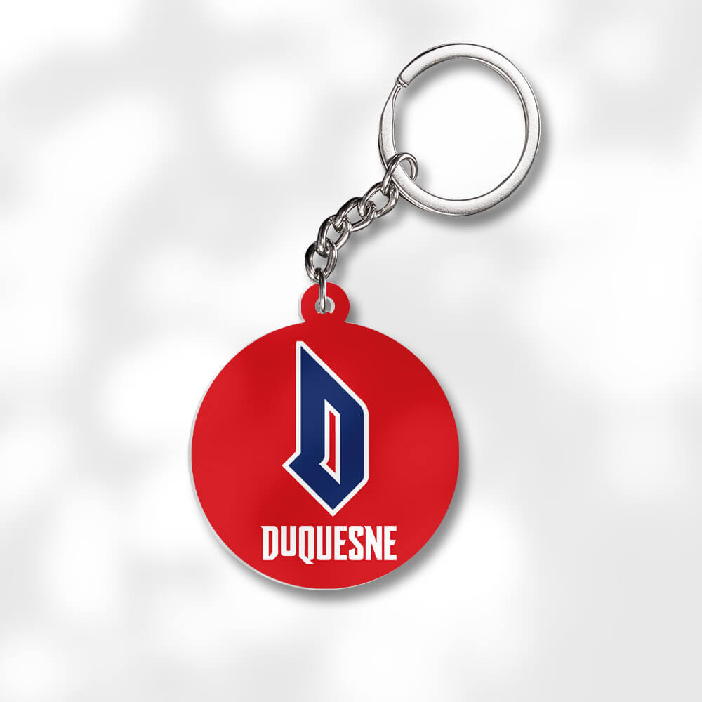 Pack 3 Duquesne University Keychains - Global Cycling Gear