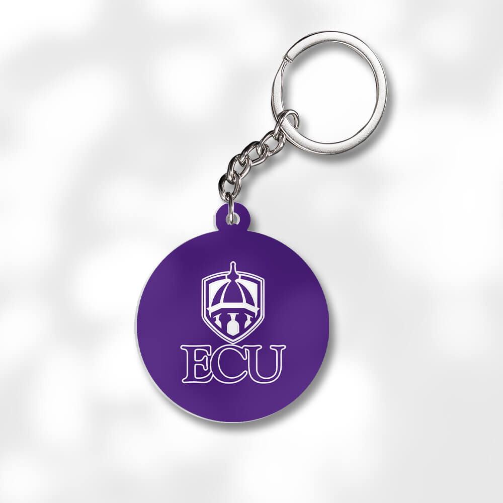 Pack 3 East Carolina University Keychains - Global Cycling Gear