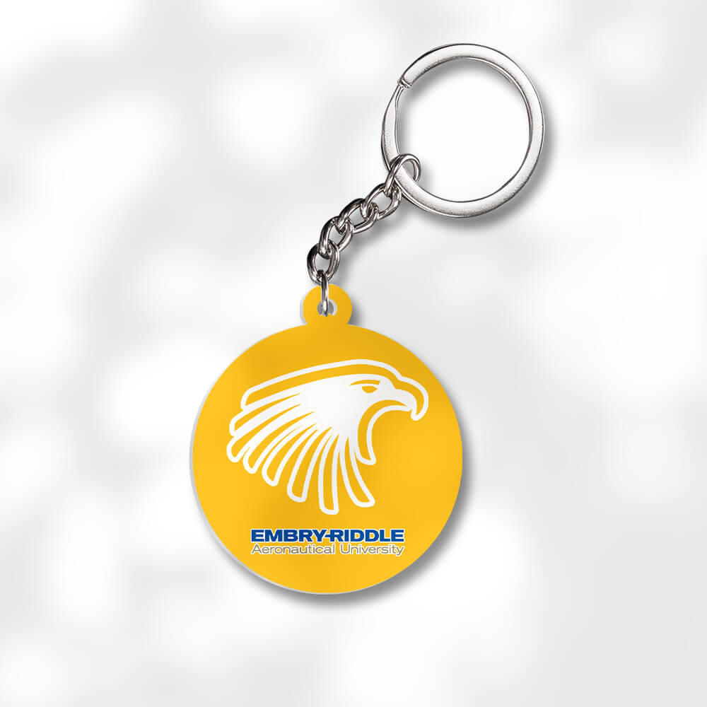 Pack 3 Embryâ€“Riddle Aeronautical University Keychains - Global Cycling Gear