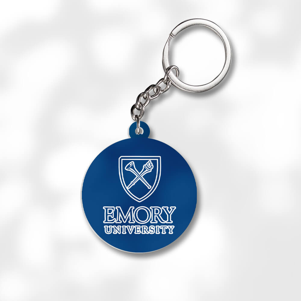 Pack 3 Emory University Keychains - Global Cycling Gear