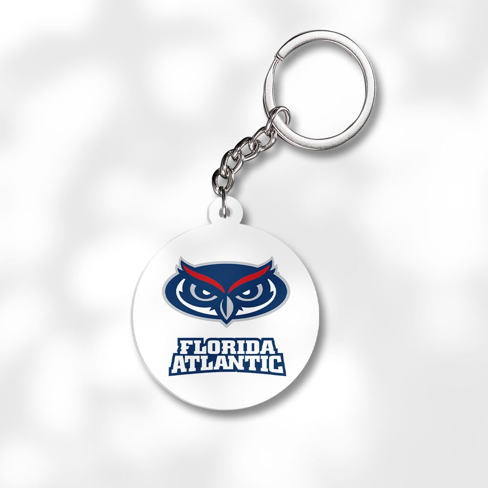 Pack 3 Florida Atlantic University Keychains - Global Cycling Gear