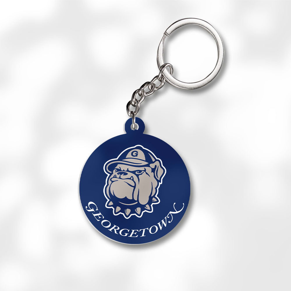 Pack 3 Georgetown University Keychains - Global Cycling Gear