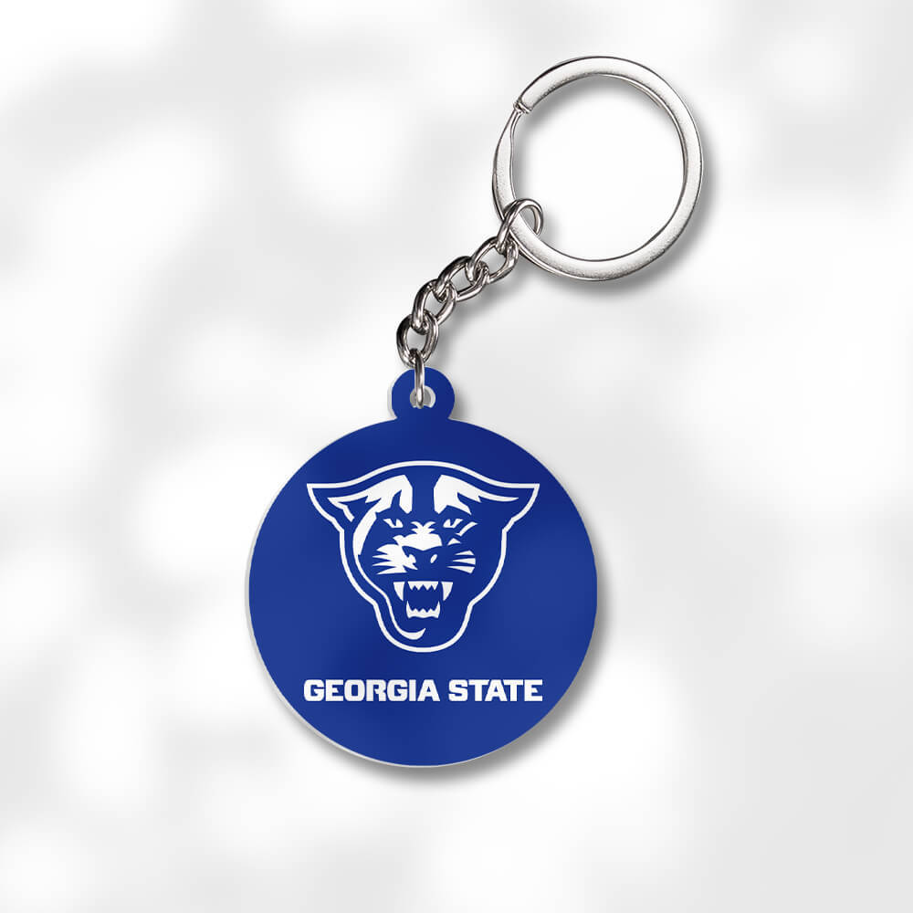 Pack 3 Georgia State University Keychains - Global Cycling Gear