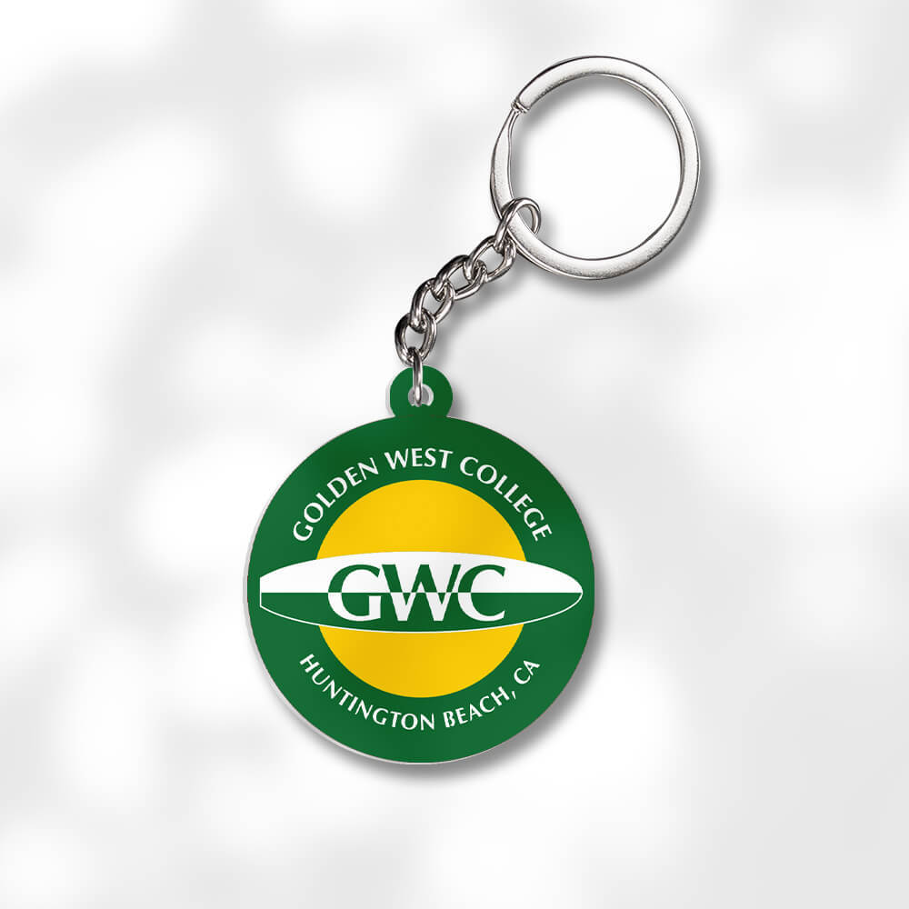 Pack 3 Golden West College Keychains - Global Cycling Gear