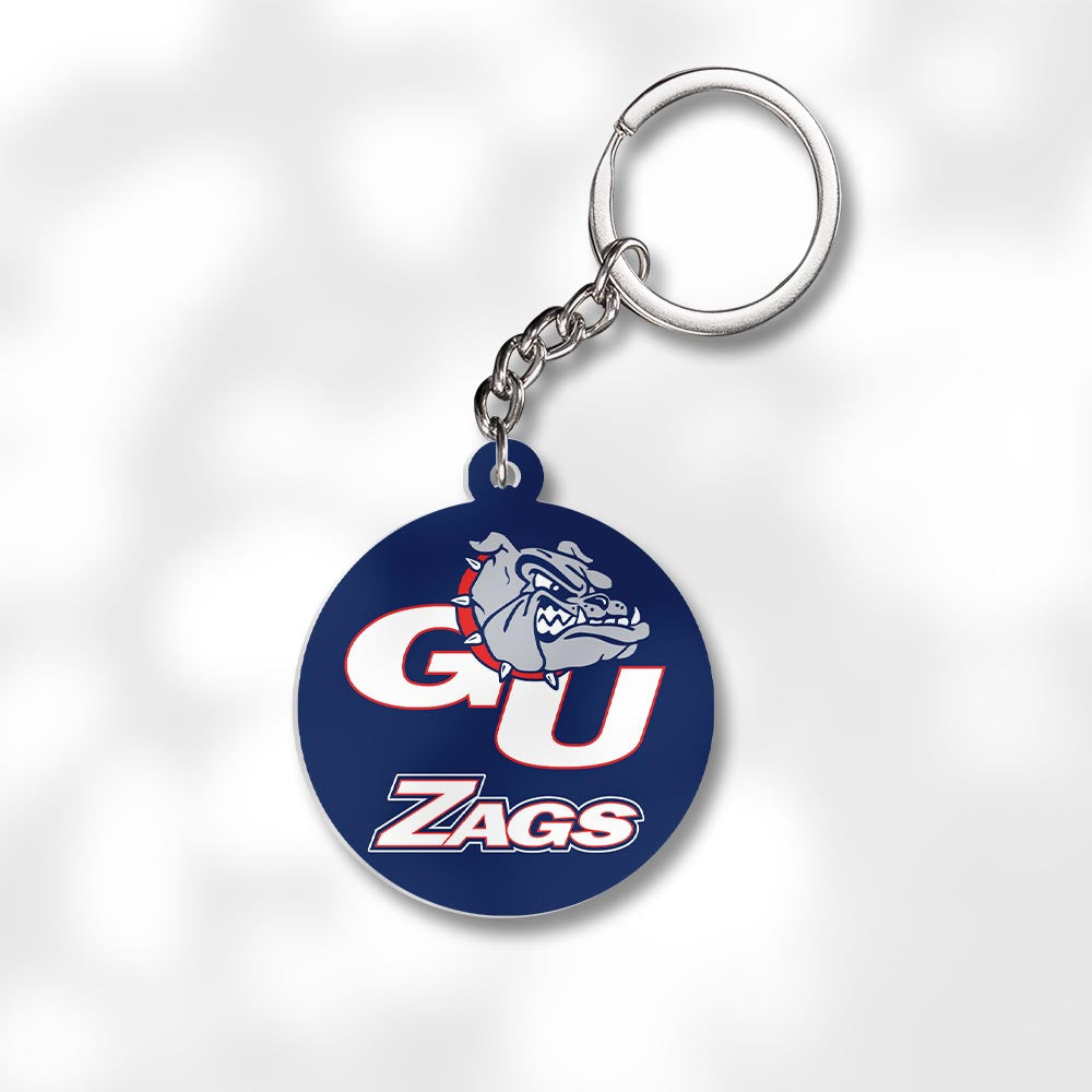 Pack 3 Gonzaga University Keychains - Global Cycling Gear