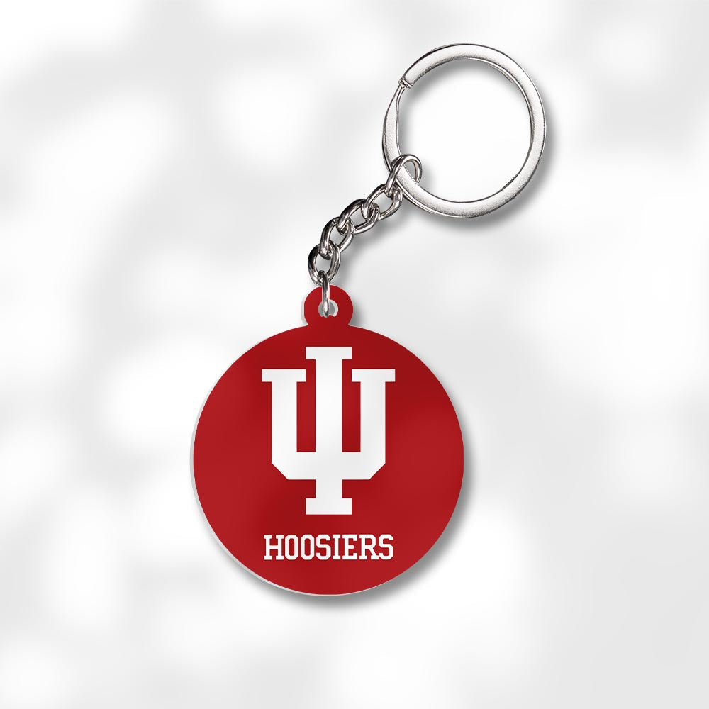 Pack 3 Indiana University Bloomington Keychains - Global Cycling Gear