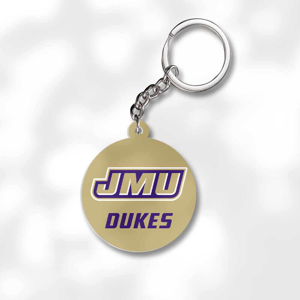 Pack 3 James Madison University Keychains - Global Cycling Gear